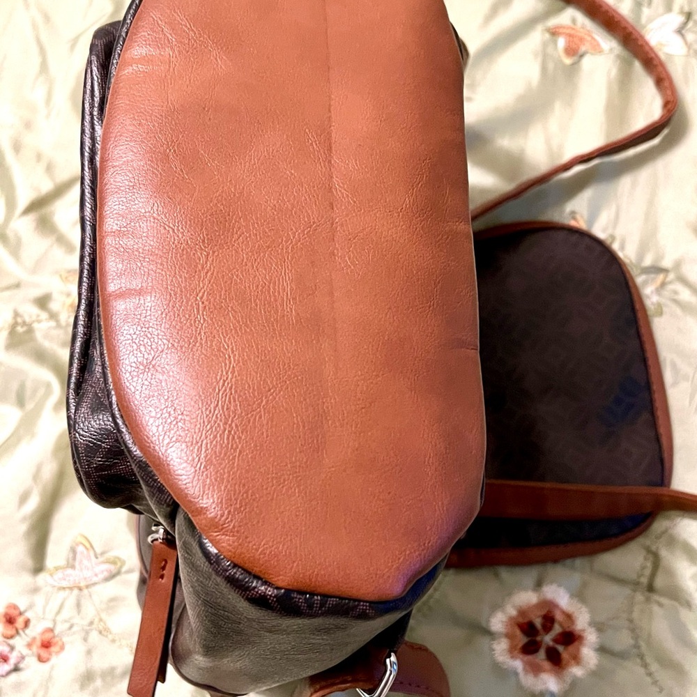 Rosetti Dark Brown Mini Backpack, With Several Zi… - image 7